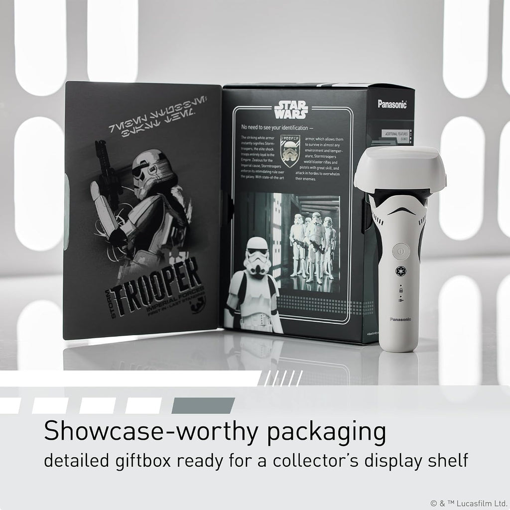 Panasonic Afeitadora Eléctrica, Edición Especial Diseño Star Wars S...