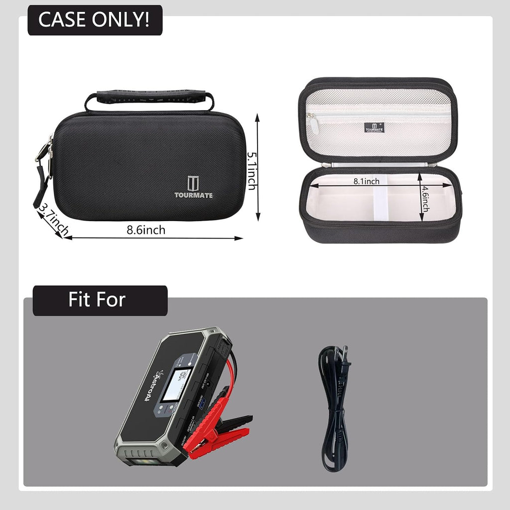 Tourmate Estuche rígido compatible con AstroAI Arrancador de coche,...