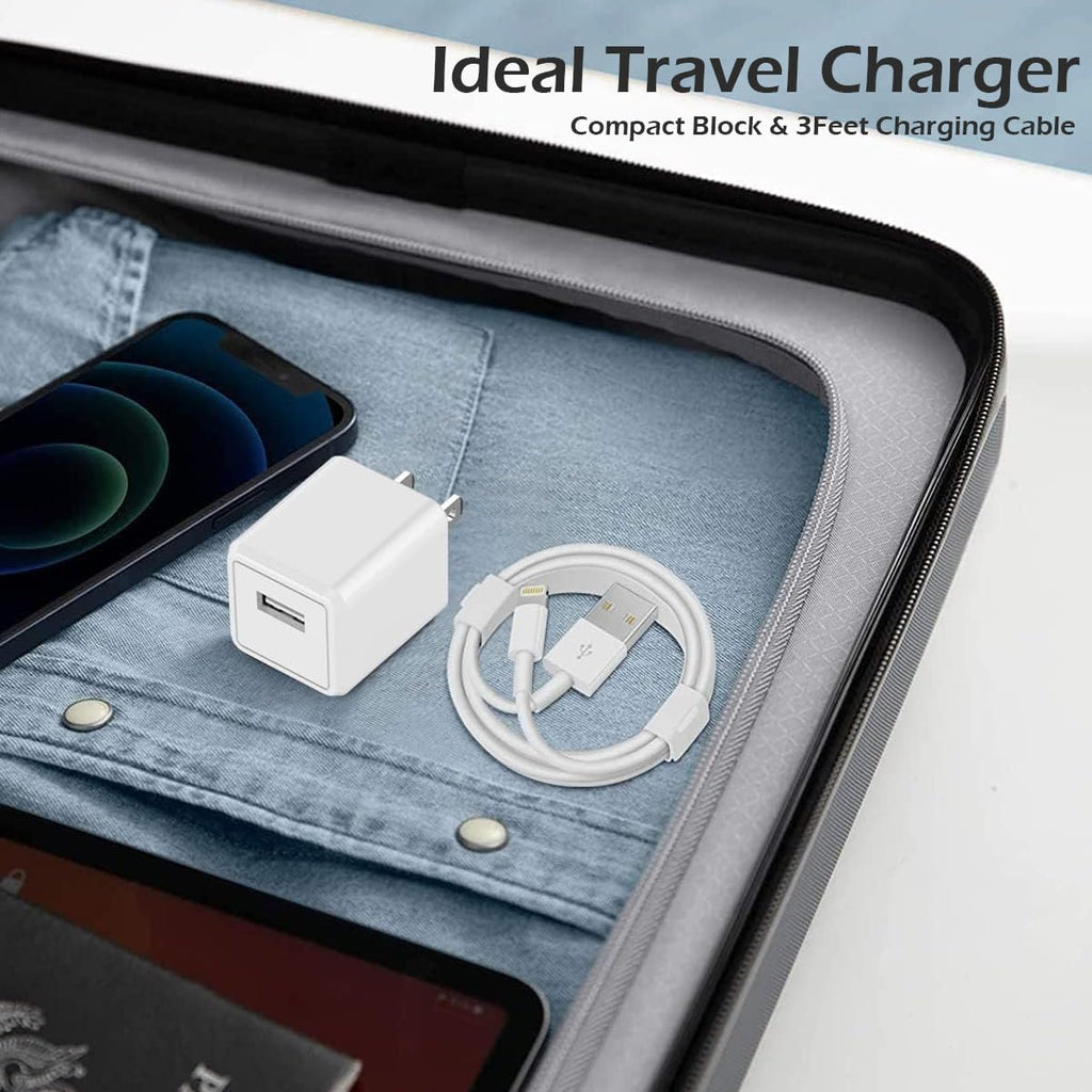 Carga para cargador de iPhone [certificado MFi de Apple] Paquete de...
