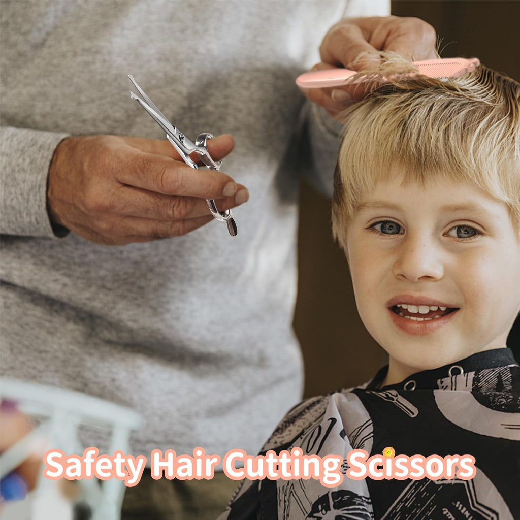 CIICII Kit de tijeras de corte de pelo para niños, juego de tijeras...