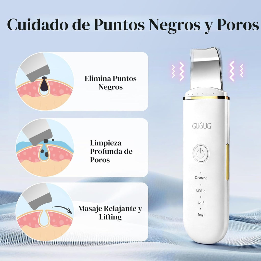GUGUG - Espátula para exfoliar la piel, espátula facial, limpiador...
