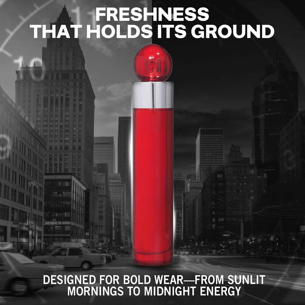 Perry Ellis 360° Red Eau De Toilette en Aerosol para Hombres - Colo...