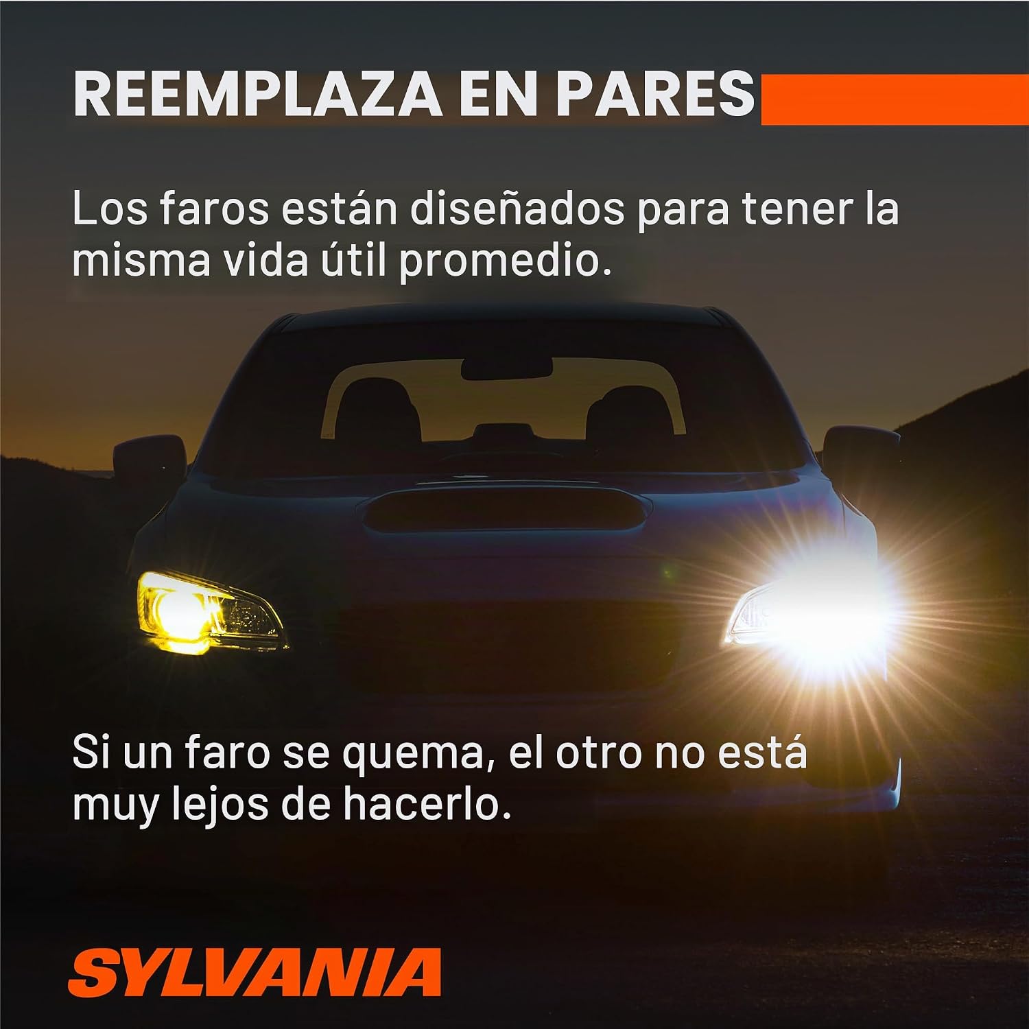 Bombilla de faros halógenos XtraVision SYLVANIA 9003 (también compa...