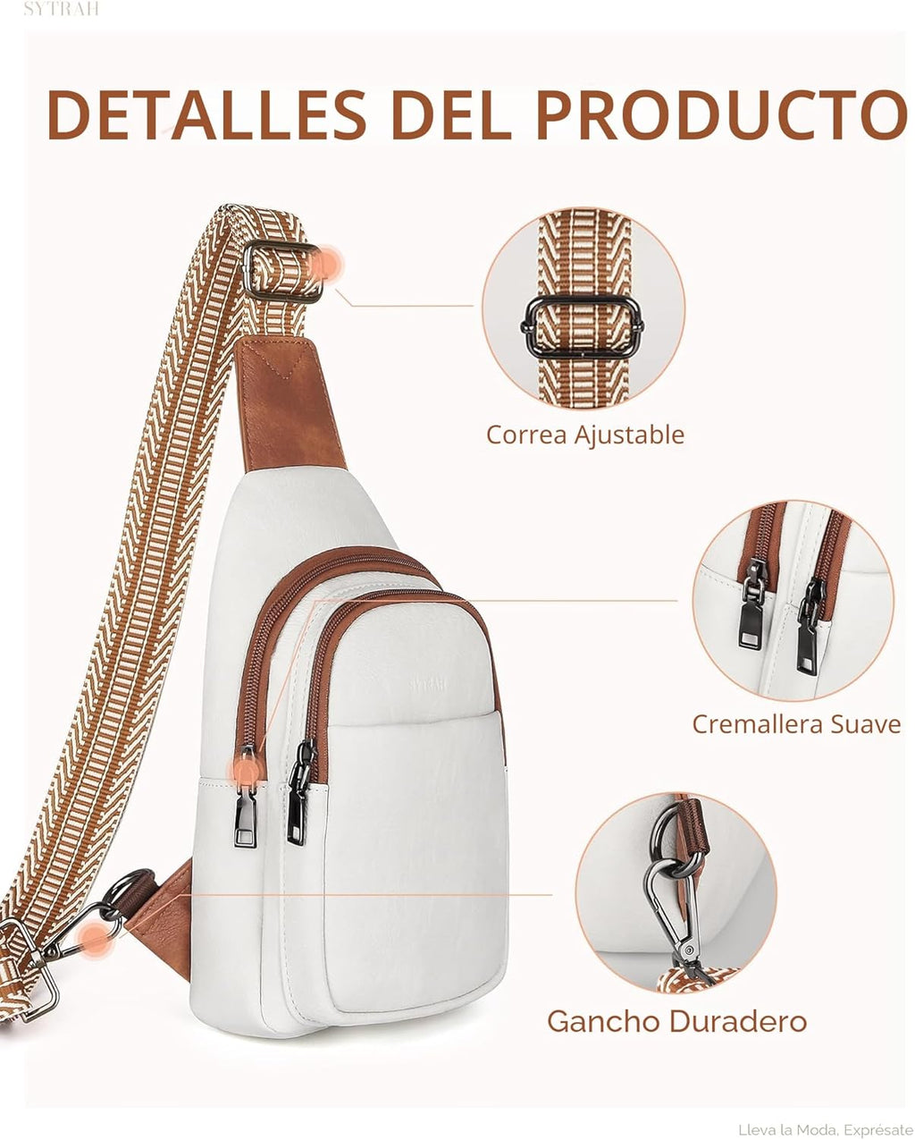 SYTRAH Bolsas cruzadas antirrobo para mujer, bolsa de viaje RFID, b...
