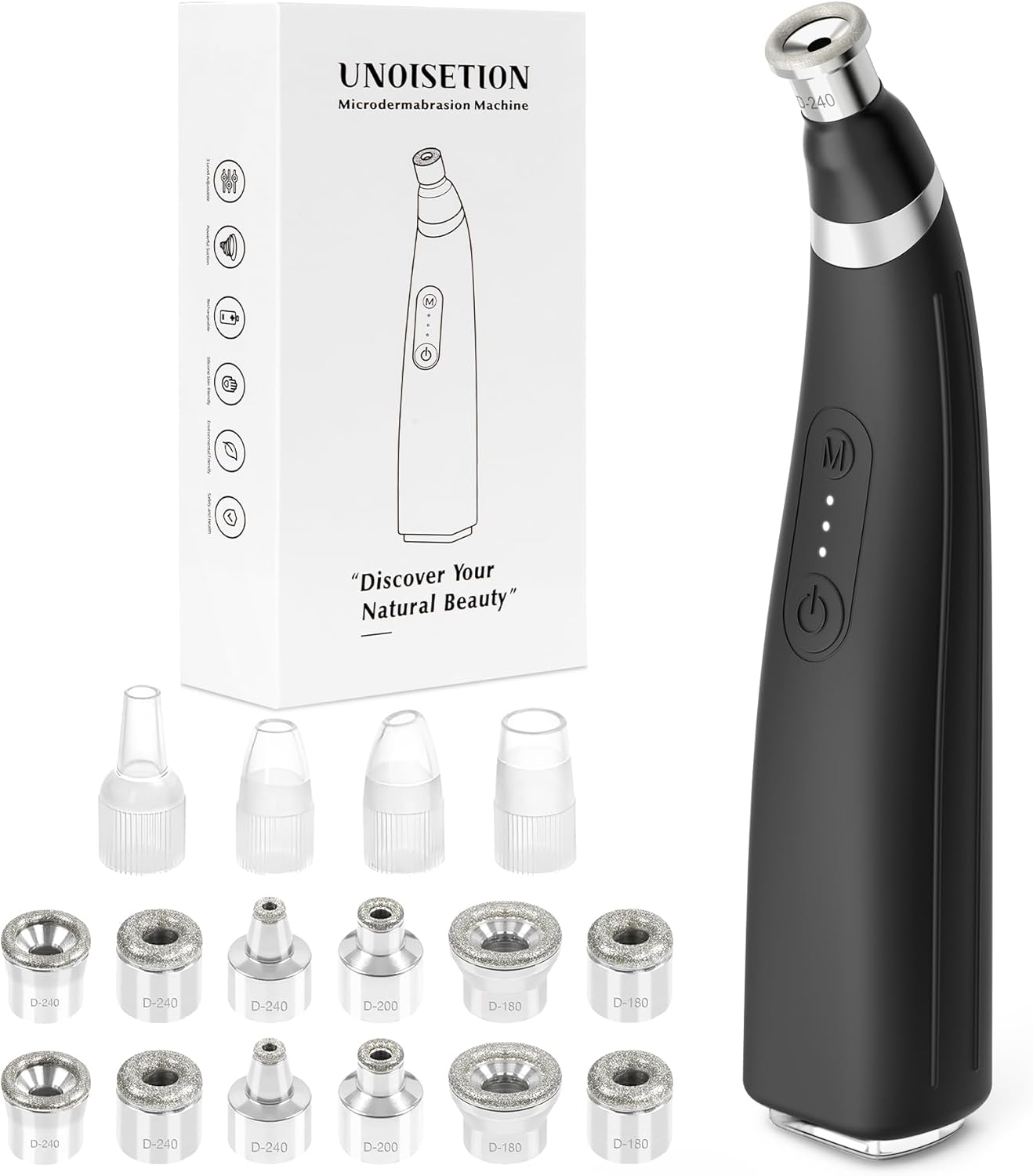 Máquina de microdermoabrasión con diamante, UNOISETION herramienta...