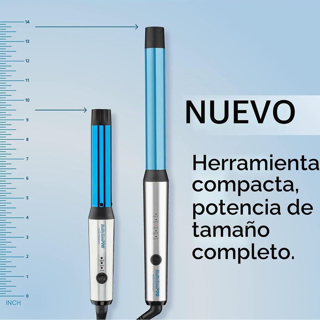LAS HERRAMIENTAS COMPACTAS BaBylissPRO® Nano Titanium™ brindan máxi...