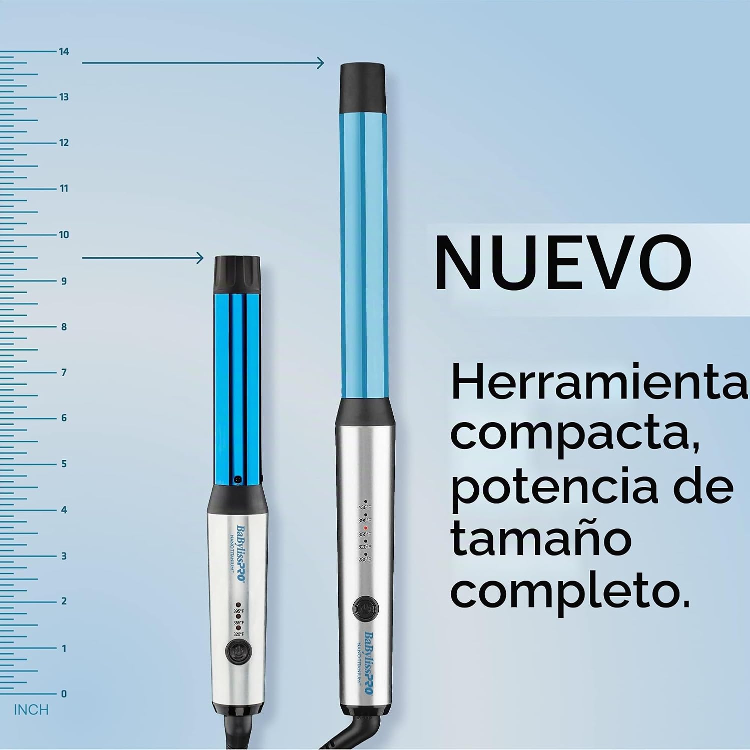 LAS HERRAMIENTAS COMPACTAS BaBylissPRO® Nano Titanium™ brindan máxi...