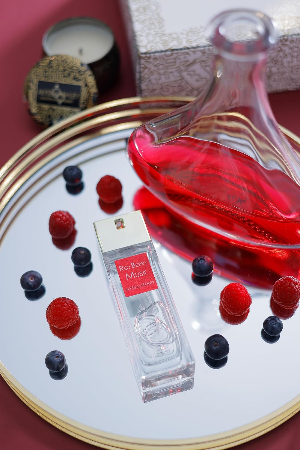 Alyssa Ashley Red Berry Musk - Perfume para mujer - Perfume de almi...