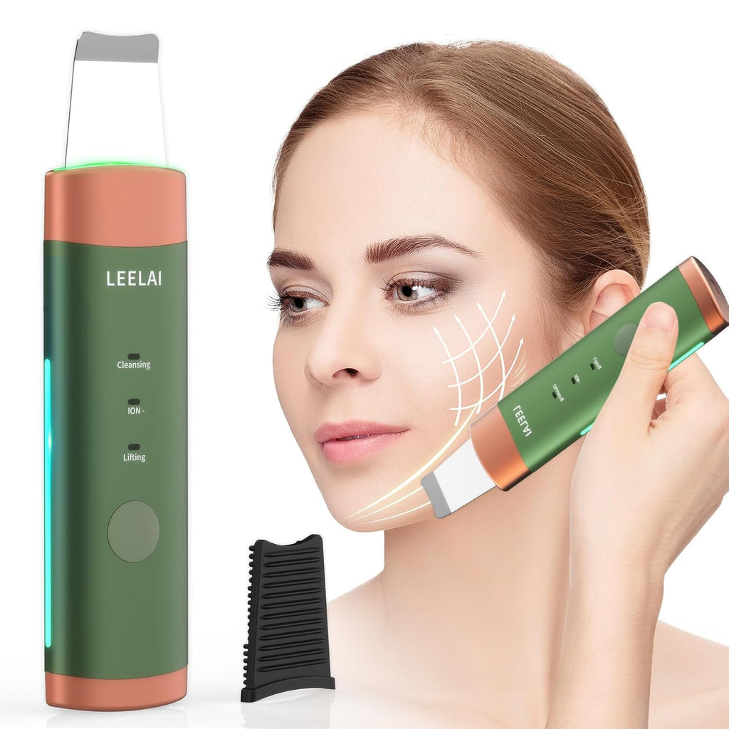 LEELAI Espátula facial limpiador facial profesional impermeable par...