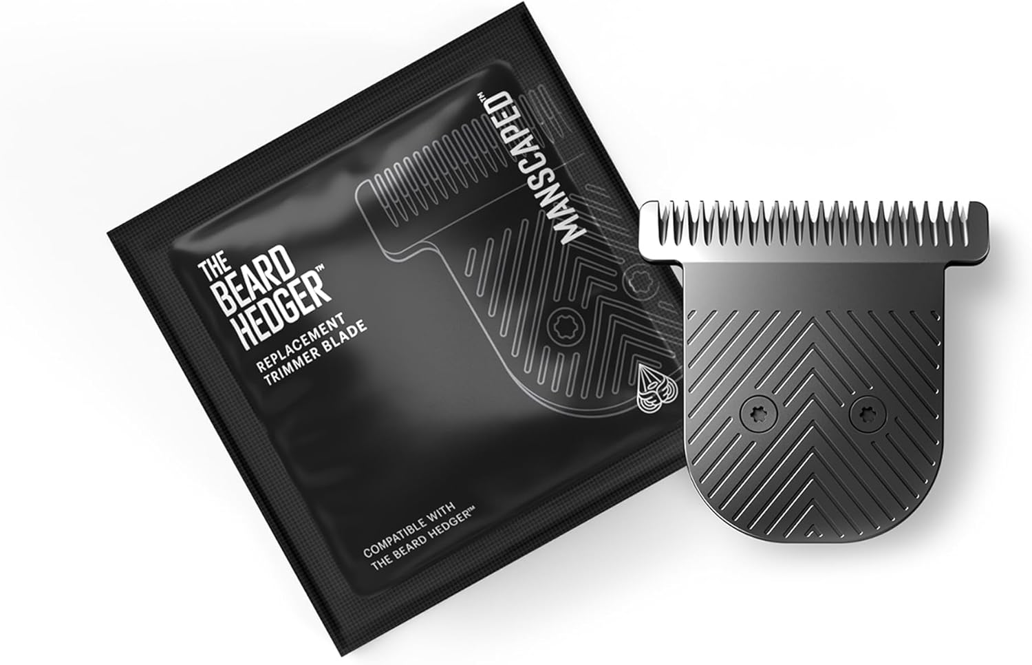 MANSCAPED The Beard Hedger - Cuchilla de repuesto SkinSafe, hoja en...