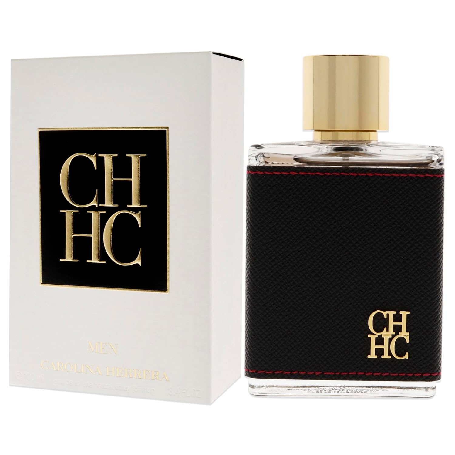 Carolina Herrera Fragancia Ch para hombre, aroma ámbar de madera co...