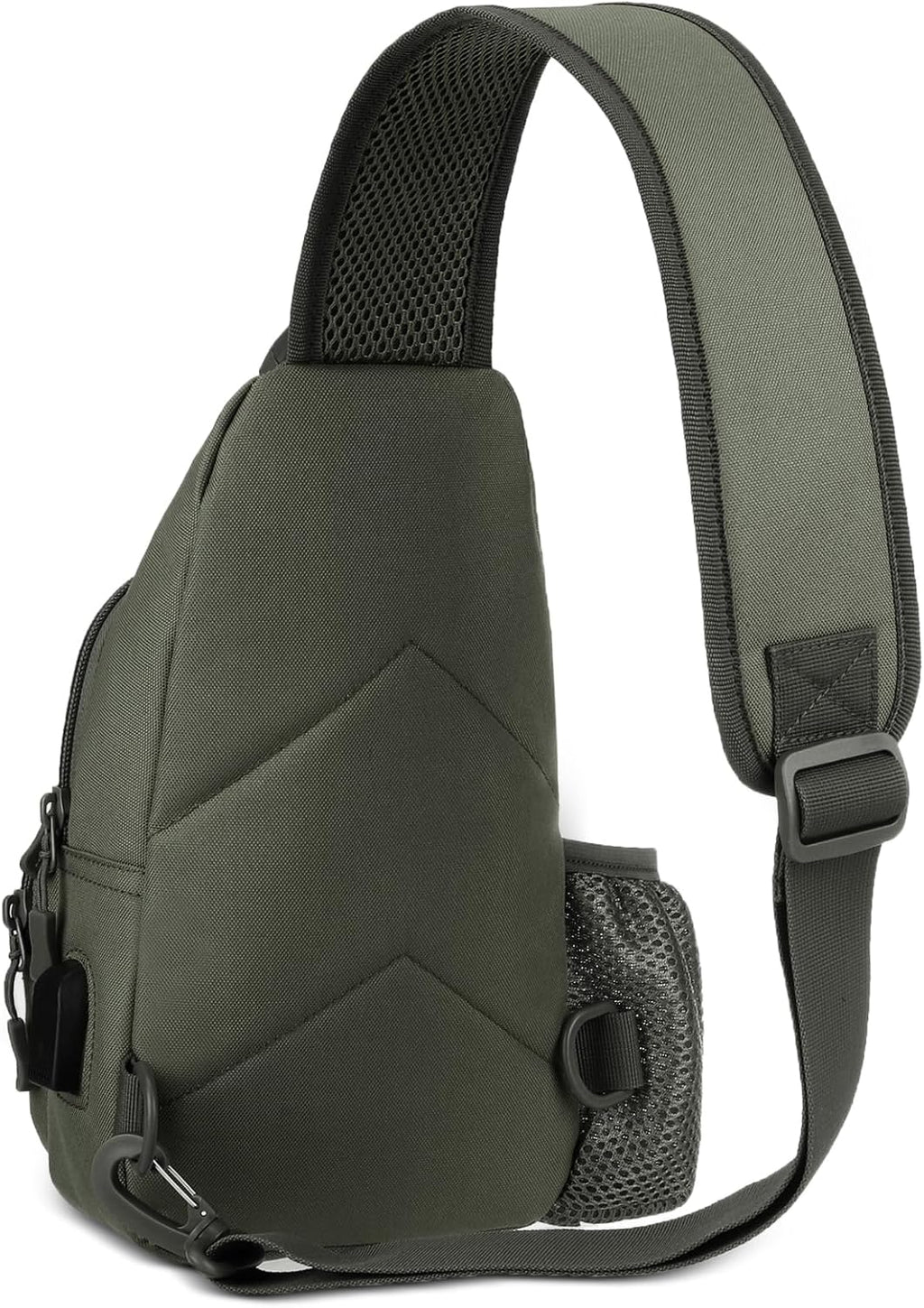 ZHIERNA Mochila Táctica de Bandolera con Soporte para Botella de Ag...