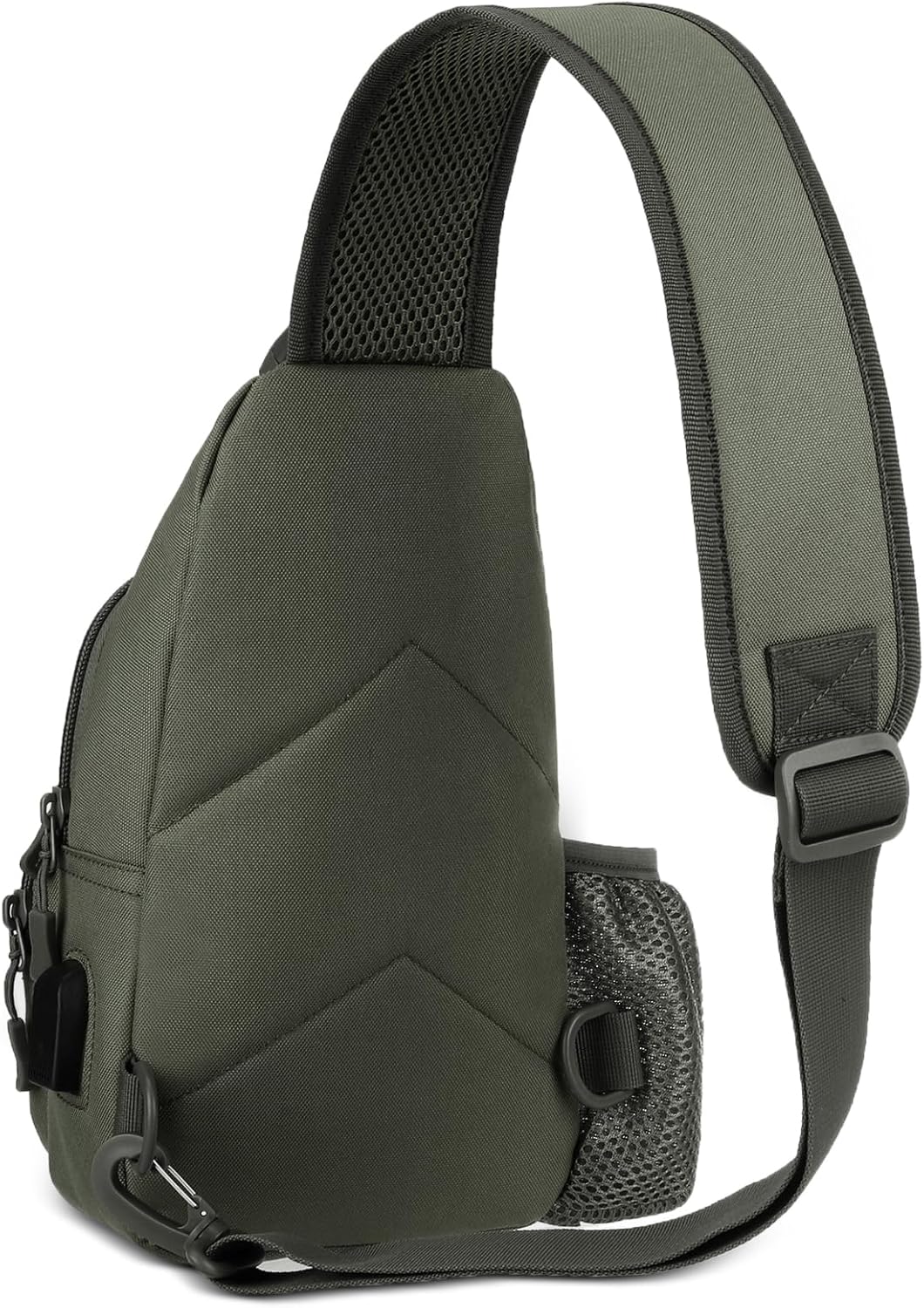 ZHIERNA Mochila Táctica de Bandolera con Soporte para Botella de Ag...