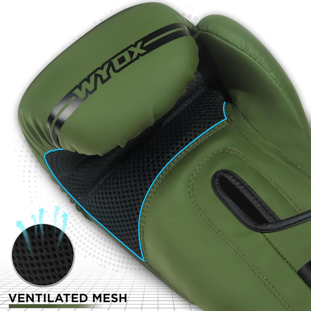 WYOX Guantes de boxeo para niños de 4 onzas, 6 onzas, 8 onzas, guan...
