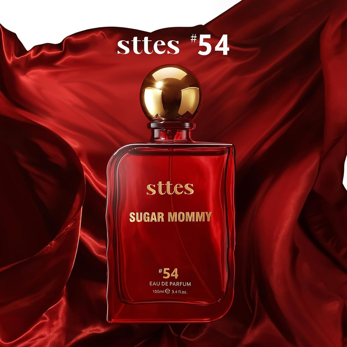 Sttes Perfume Sugar Mommy #54 Eau de Parfum para mujer, aroma de az...