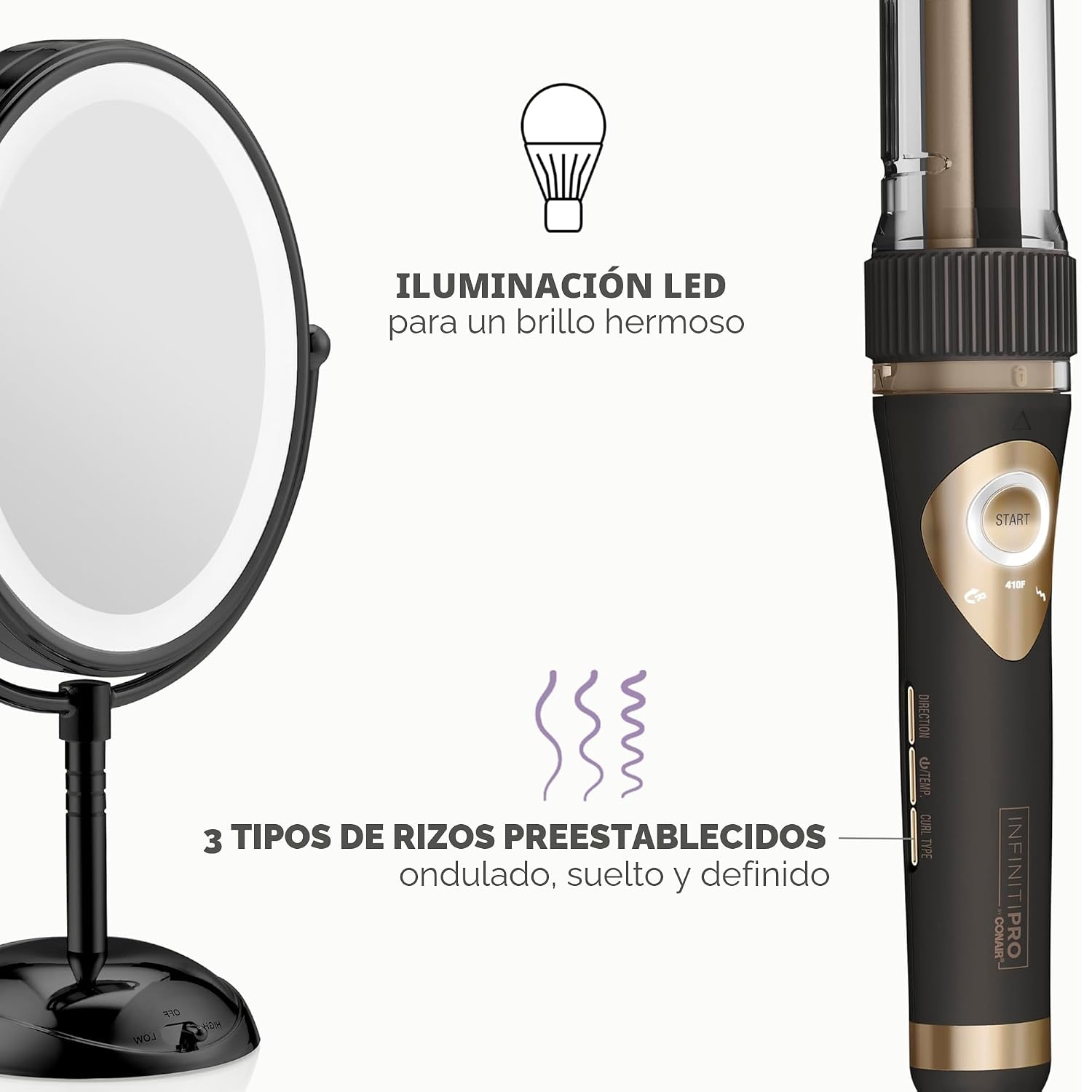 Conair Paquete de Edición Limitada | INFINITIPRO by CONAIR Curl Sec...