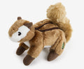 goDog Wildlife Chipmunk - Juguete chirriante de felpa para perro, t...