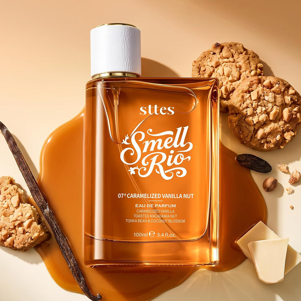 Sttes Smell Rio 07 - Perfume de vainilla caramelizada para mujer |...