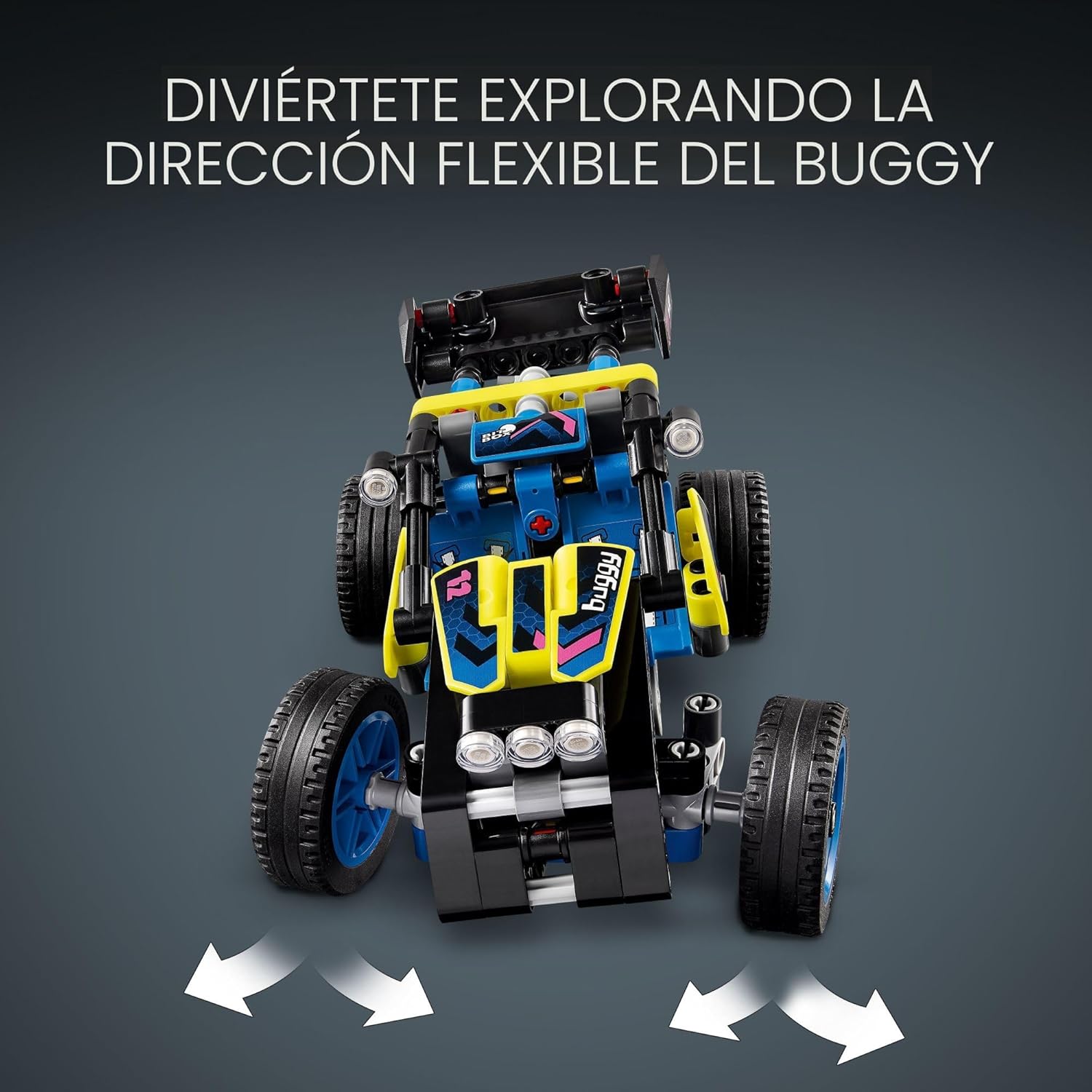 LEGO Technic Off-Road Race Buggy - Coche de juguete para construir,...