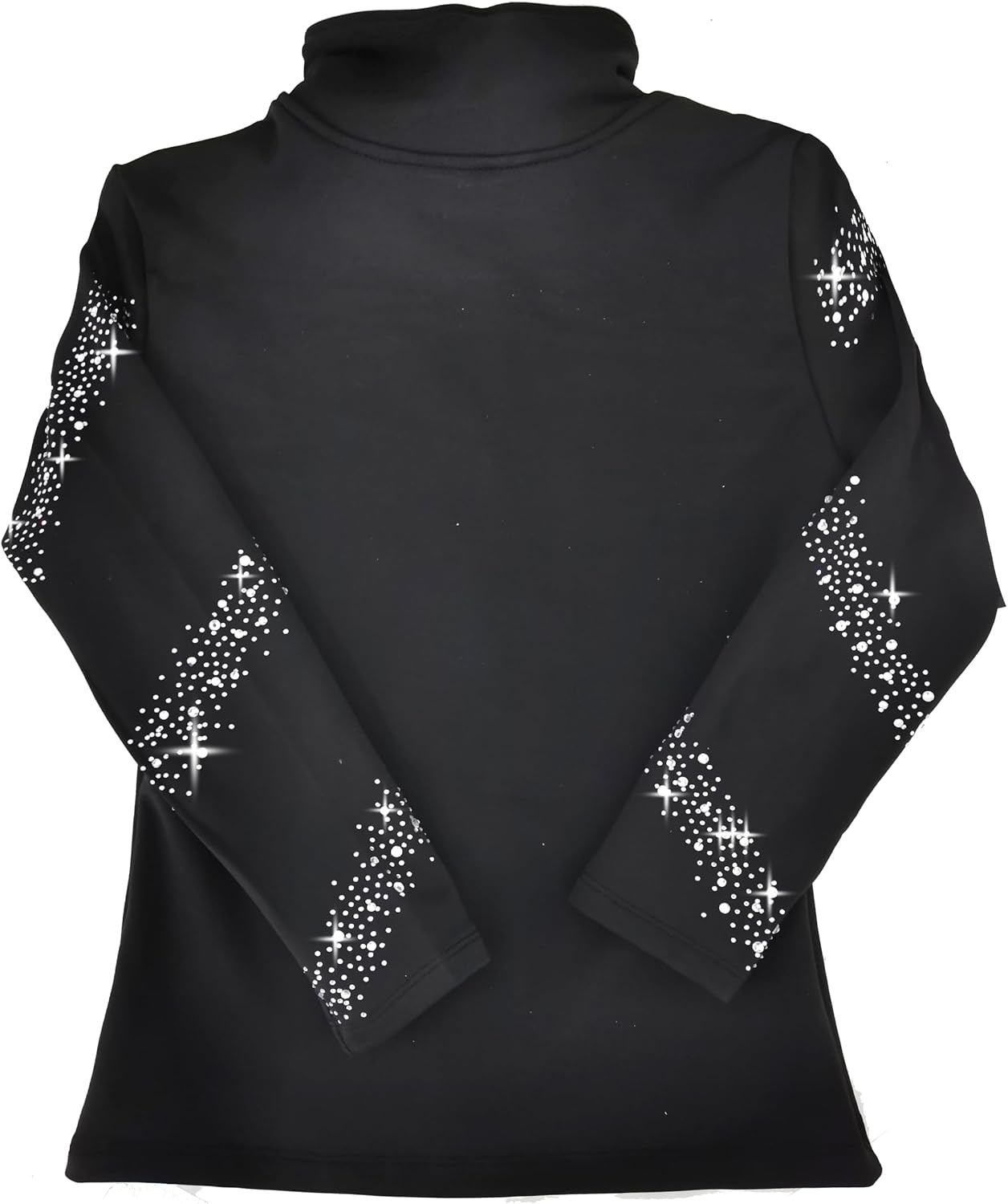 JoyCan Chaqueta de entrenamiento de patinaje artístico de hielo neg...