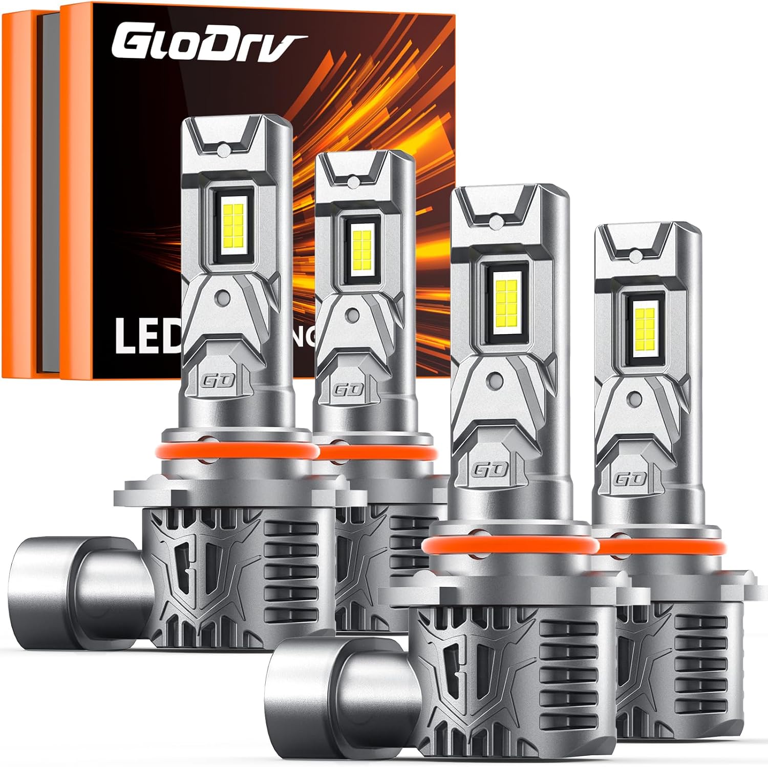 GloDrv [2025 Upgrade] 9005 9006, Combo de bombillas LED, [Reemplazo...
