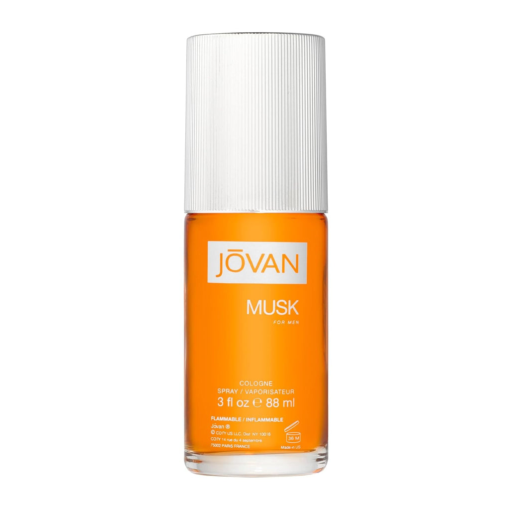 Jovan Musk por Jovan para hombres Colonia en espray - Botella de 3...