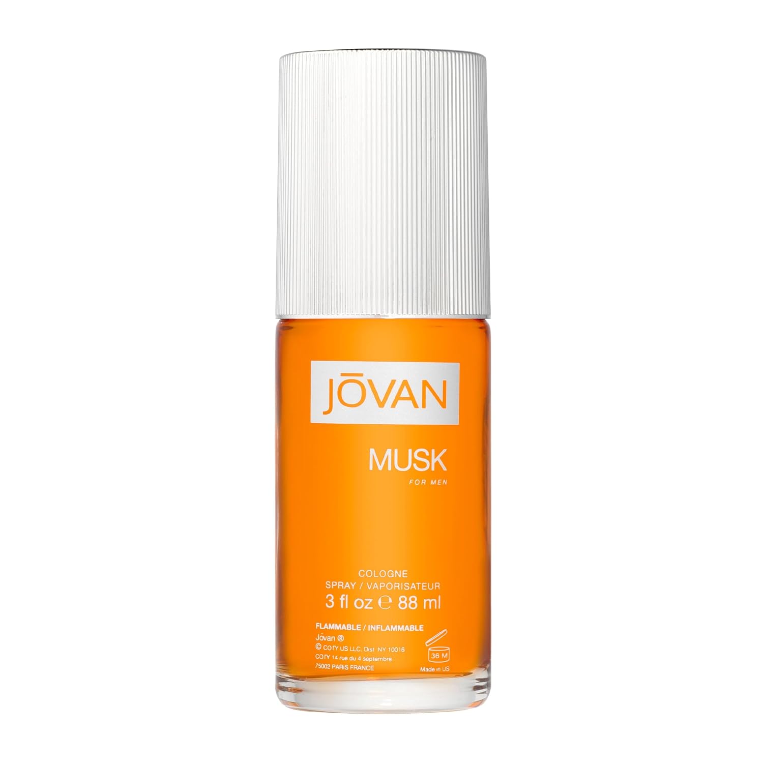 Jovan Musk por Jovan para hombres Colonia en espray - Botella de 3...