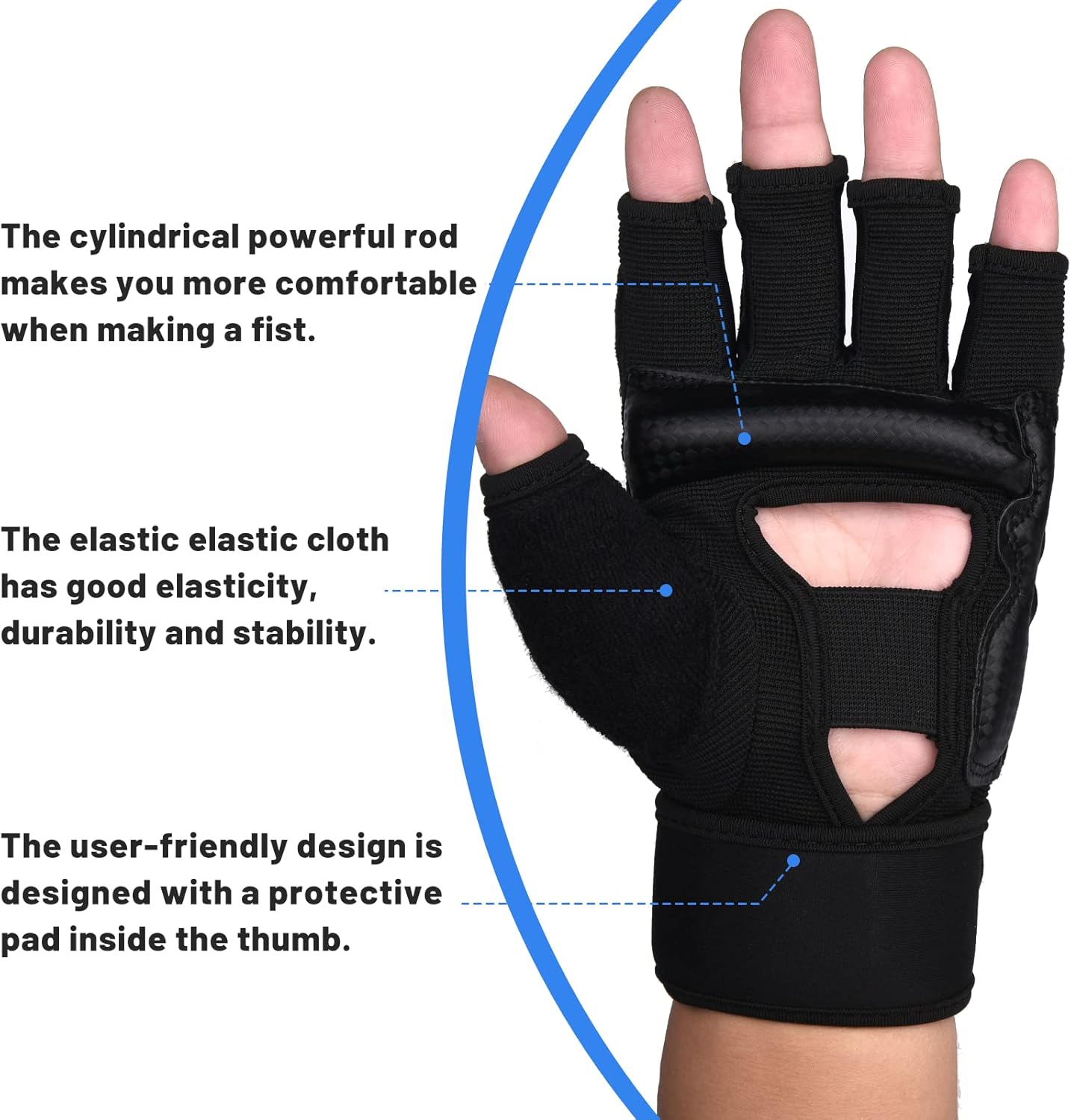 Guantes de boxeo de kickboxing, guantes de boxeo para hombres, muje...