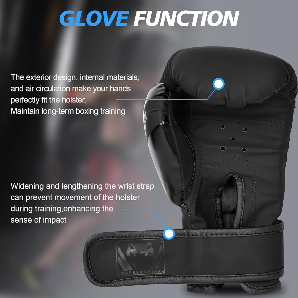 Inmorven Guantes de Boxeo, Entrenamiento Sparring, Muay Thai MMA Ki...
