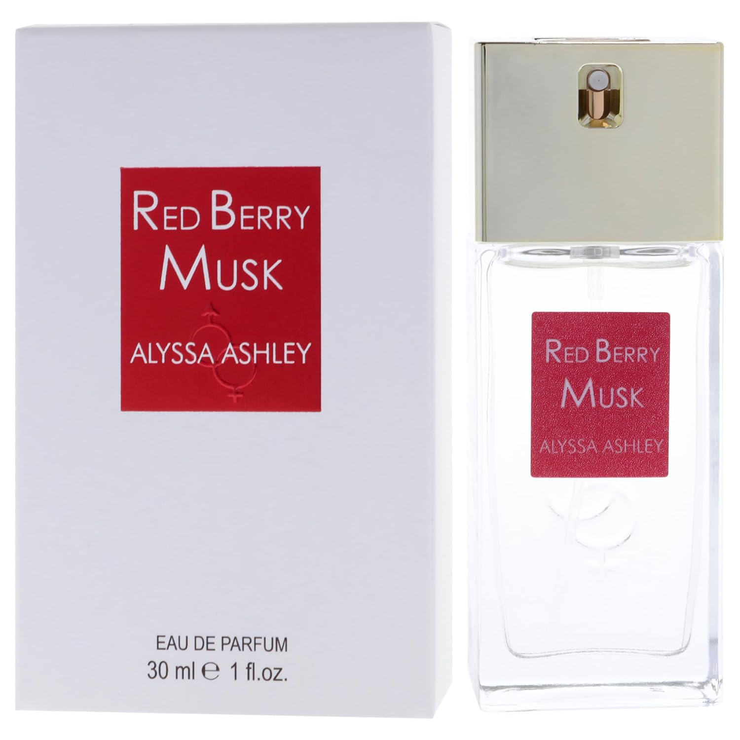 Alyssa Ashley Red Berry Musk - Mini perfume para mujeres y colonia...