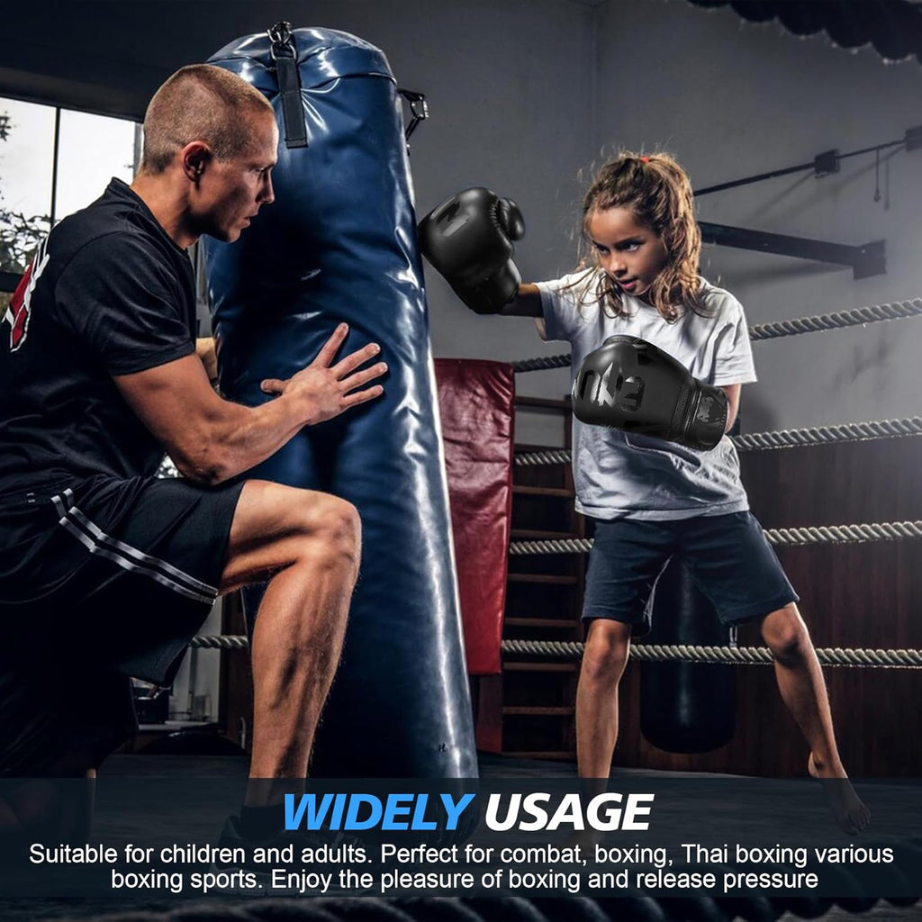 Inmorven Guantes de Boxeo, Entrenamiento Sparring, Muay Thai MMA Ki...