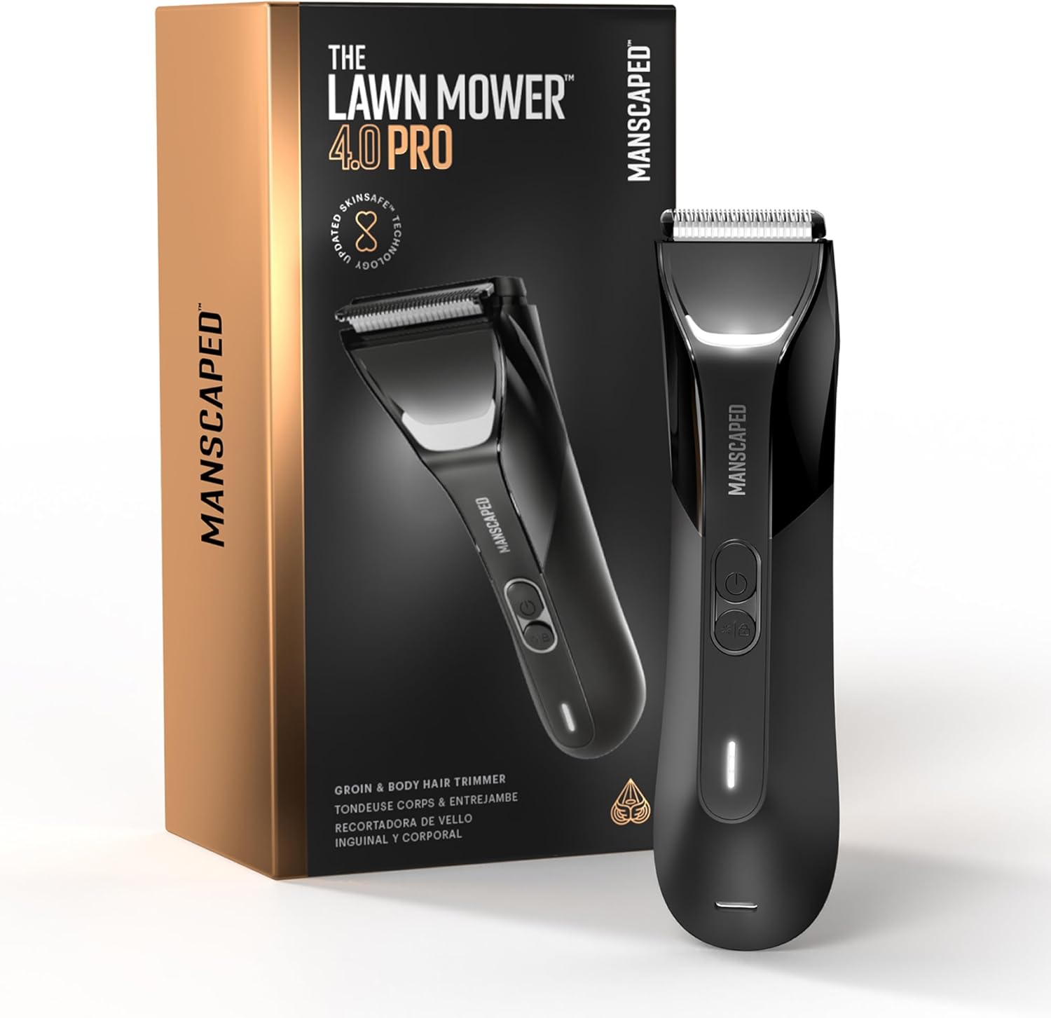 MANSCAPED® The Lawn Mower® 4.0 PRO - Cortadora de vello para ingle...