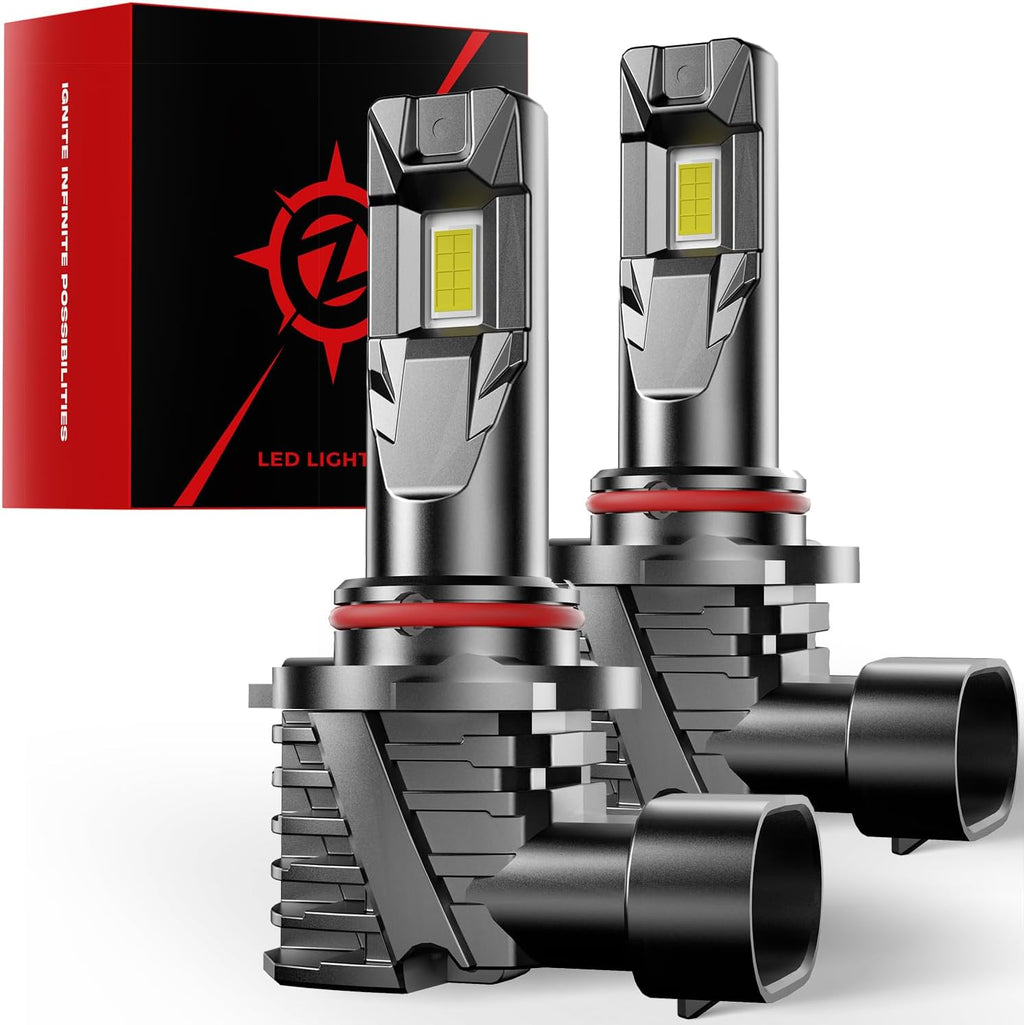 ZONBEAM 9006\/HB4 Bombillas LED antiniebla, 50.000 lm, 6000 K blanc...