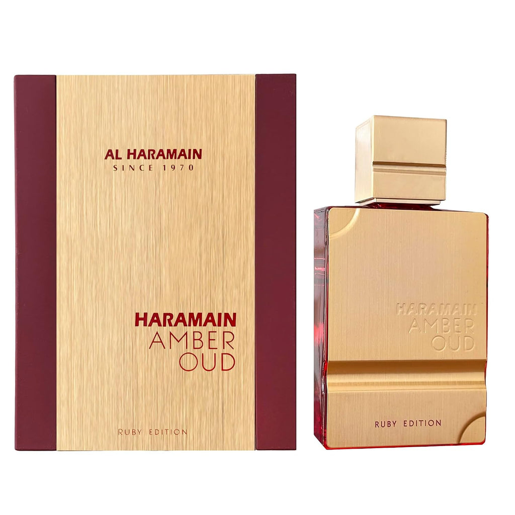 Al Haramain Amber Oud Ruby Edition Eau De Parfum Spray Perfume árab...