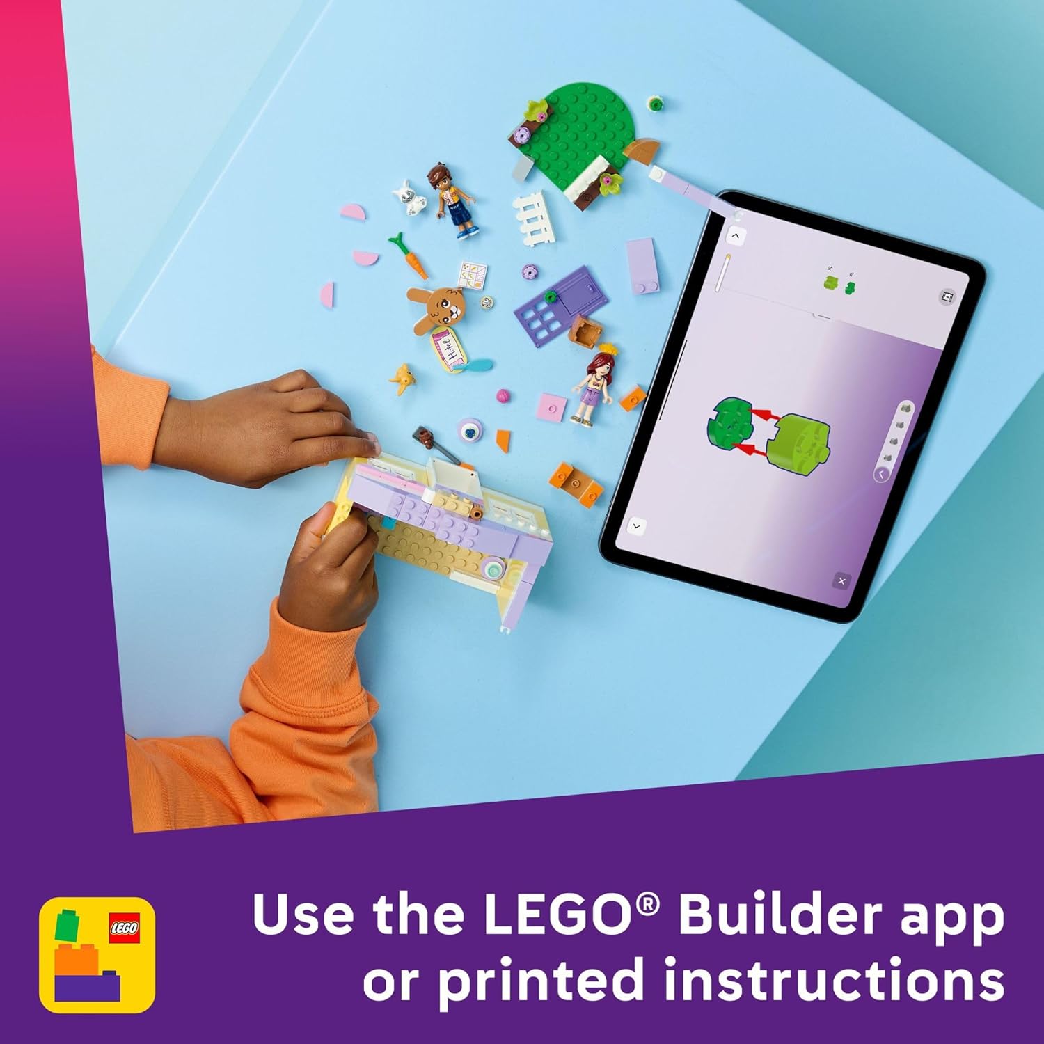 LEGO Friends Heartlake City Bunny - Juguete de construcción de hote...
