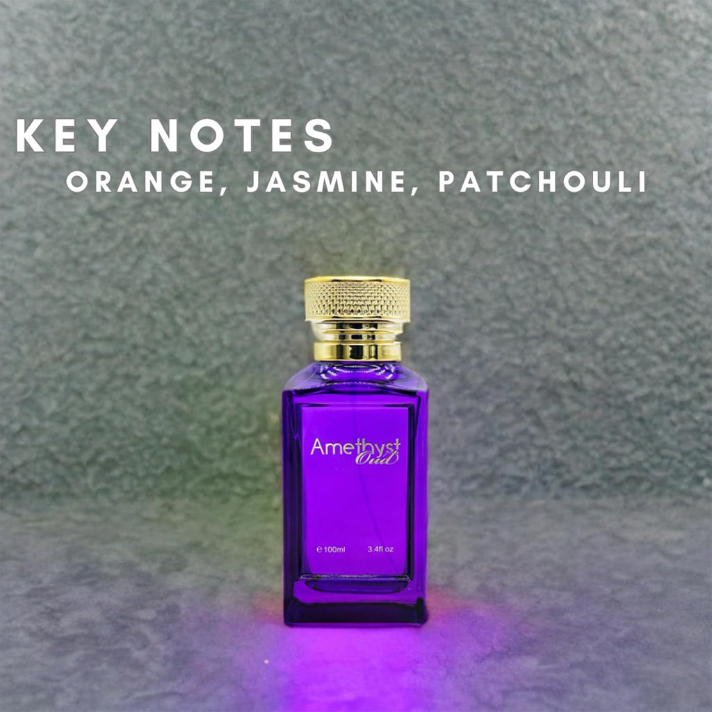 Fine Perfumery Amethyst Oud - Perfume de larga duración para mujere...