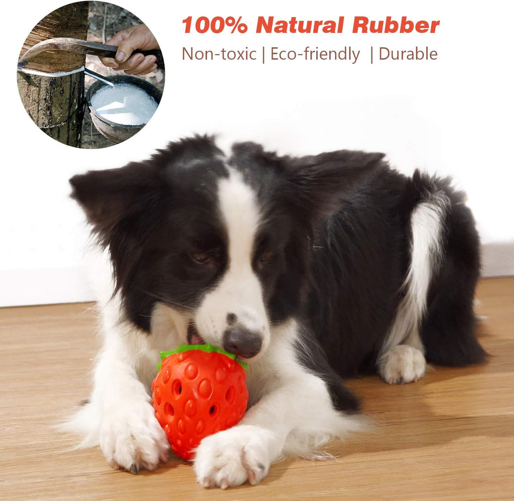 MewaJump Juguetes de Rompecabezas para Perros Juguetes de Goma para...