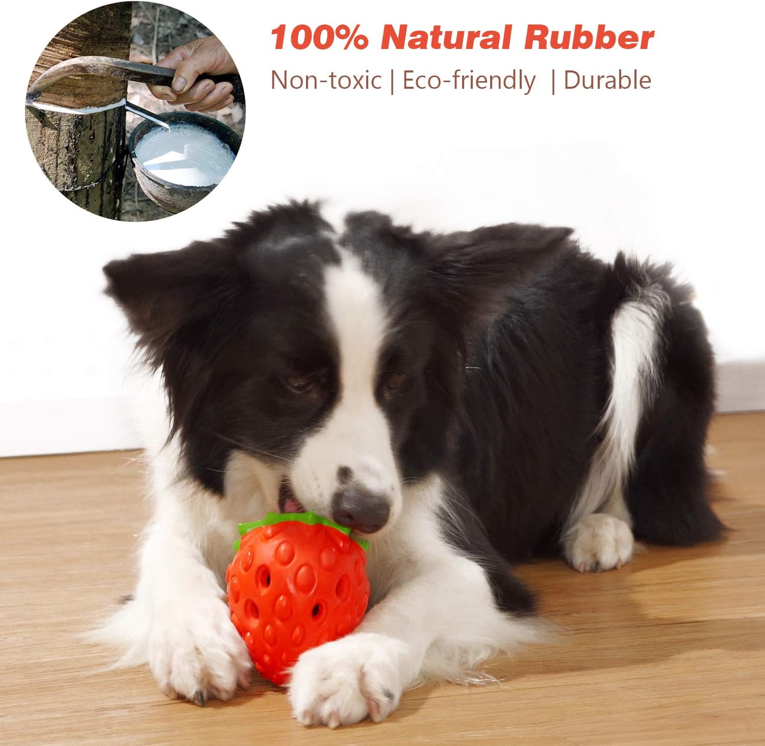 MewaJump Juguetes de Rompecabezas para Perros Juguetes de Goma para...