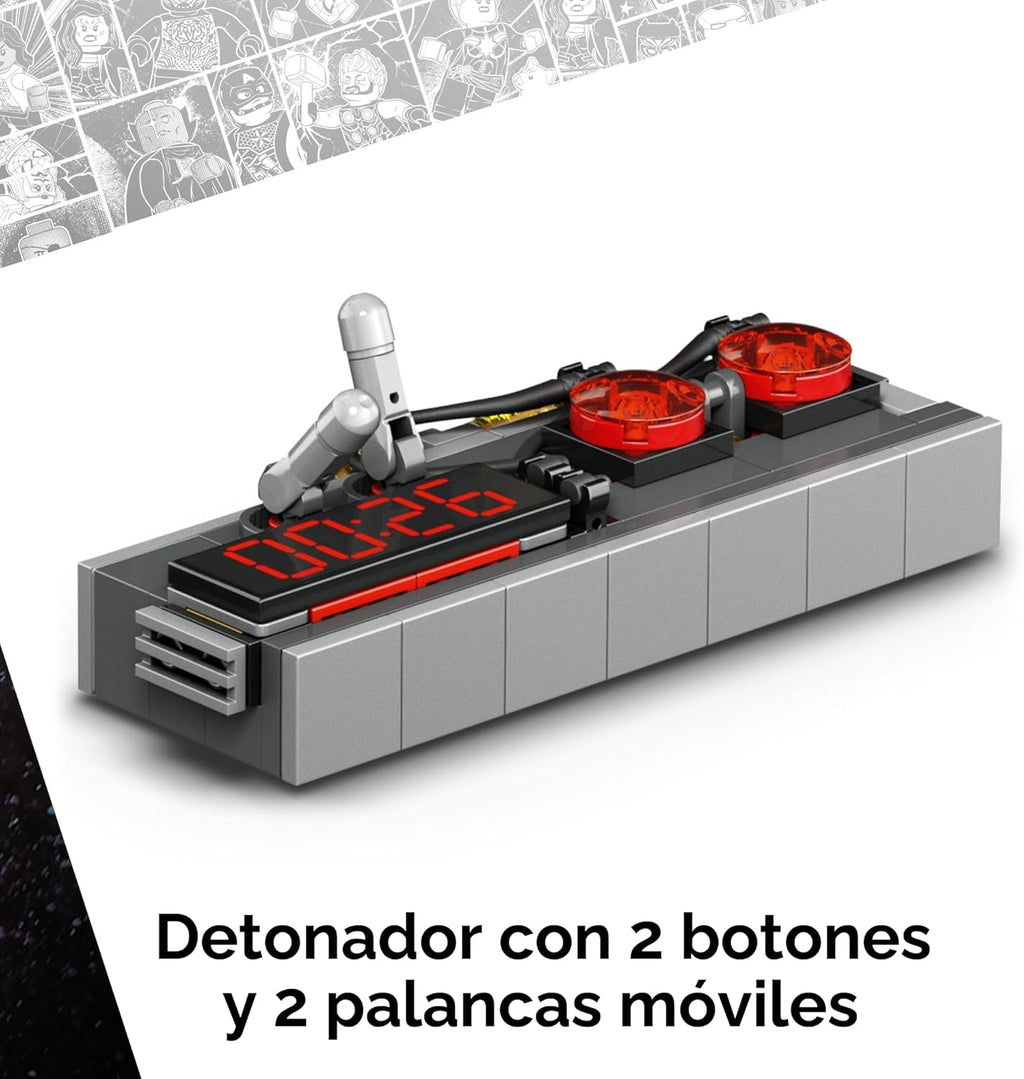 LEGO Marvel Ravager Enterizo Groot Building Toy para niños y niñas,...