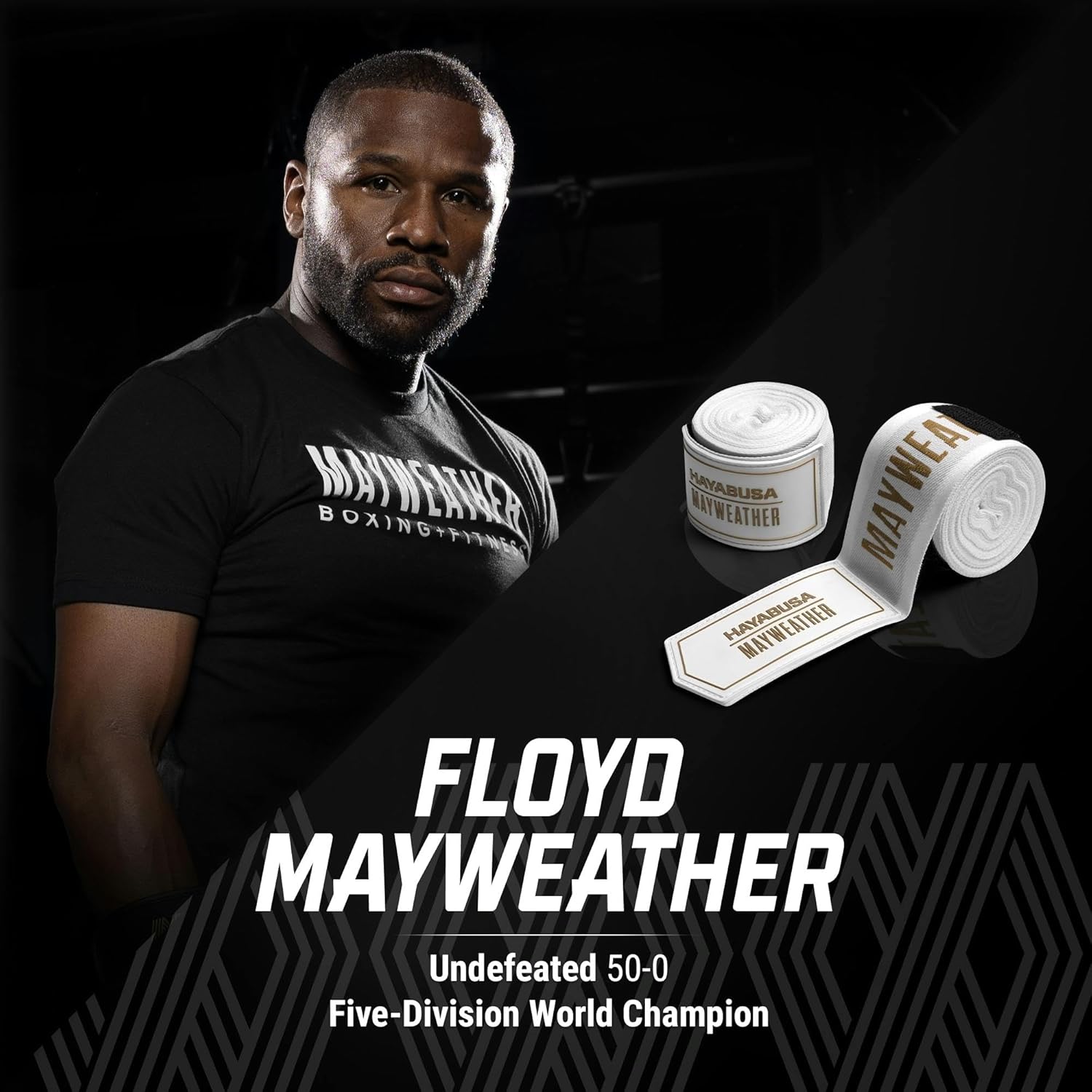 Hayabusa Mayweather Deluxe - Vendas de mano para hombres y mujeres,...