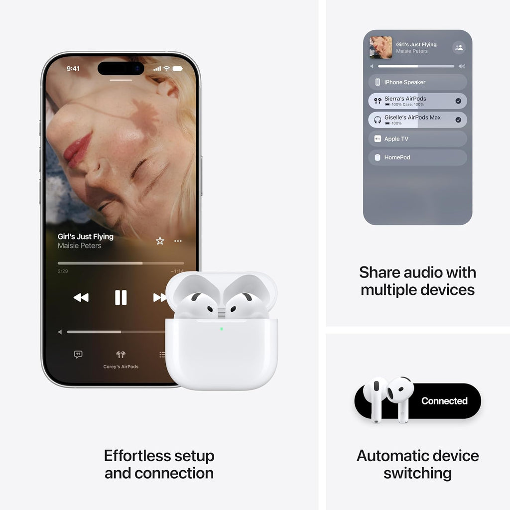 Apple Auriculares inalámbricos AirPods 5 | Auriculares Bluetooth, c...