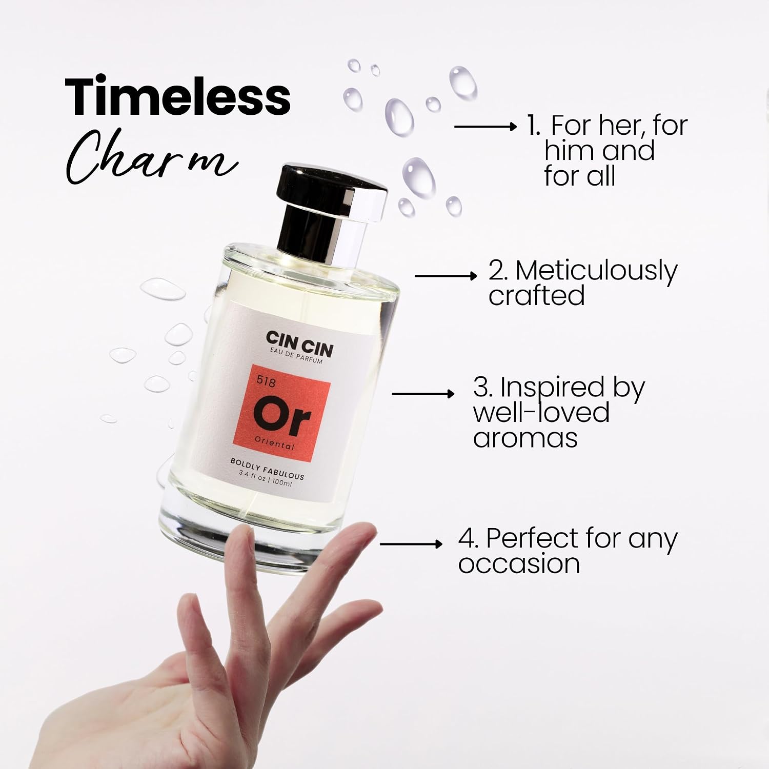 Cin Cin La Grande - Oriental 540 Eau de Parfum 3.4 fl oz Inspirado...