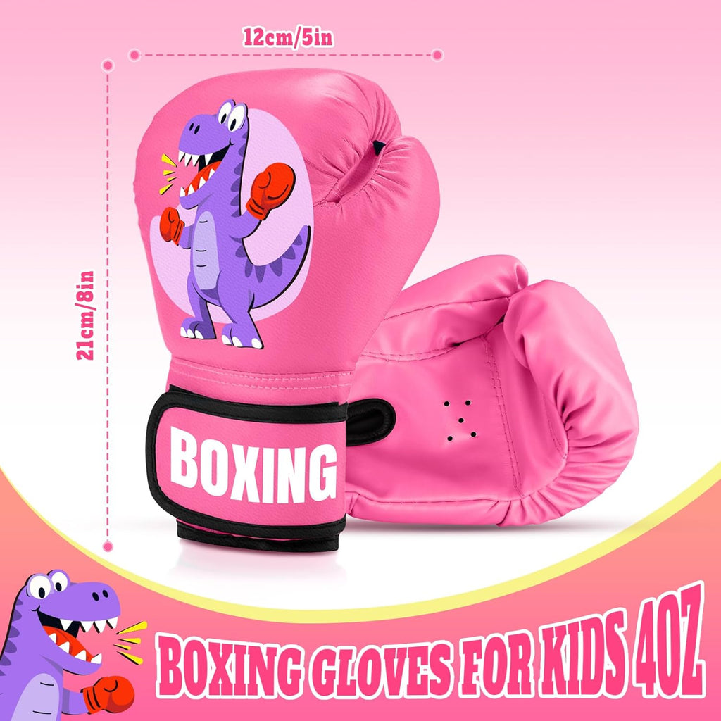 Guantes de boxeo para niños y niñas, guantes de entrenamiento de bo...