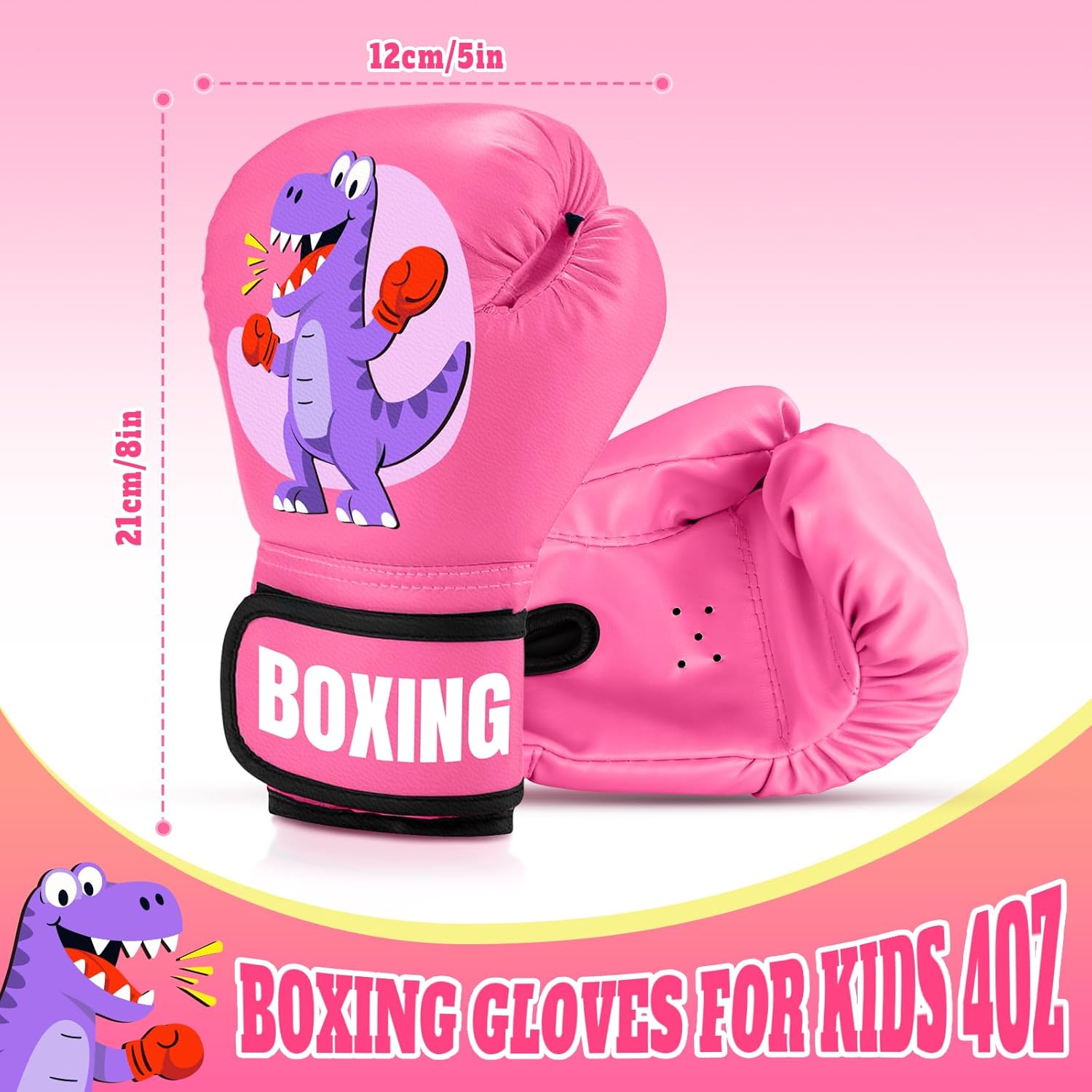 Guantes de boxeo para niños y niñas, guantes de entrenamiento de bo...