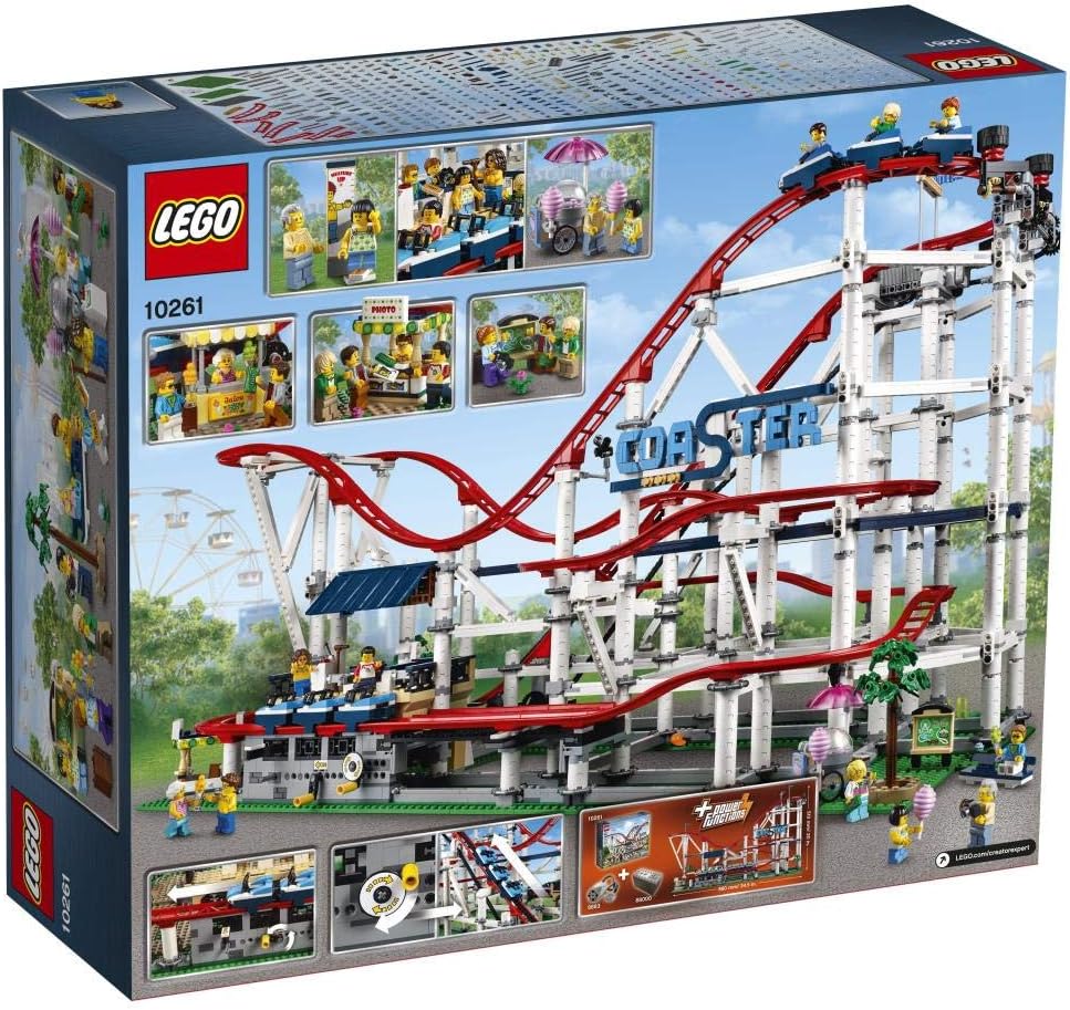LEGO Creator Expert 10261 - Montaña rusa de construcción, 2019 (412...