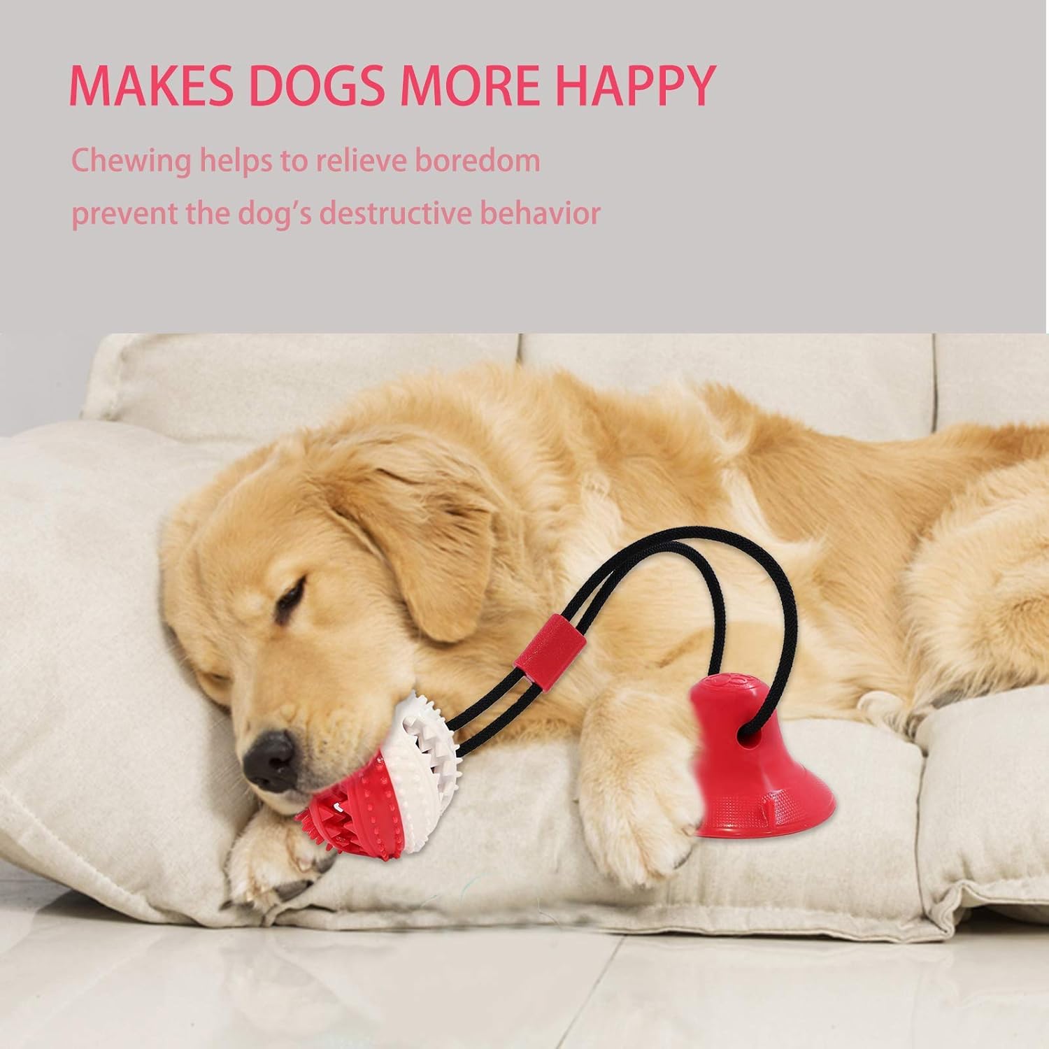 Askhald Juguetes para perros, juguetes masticables para perros para...