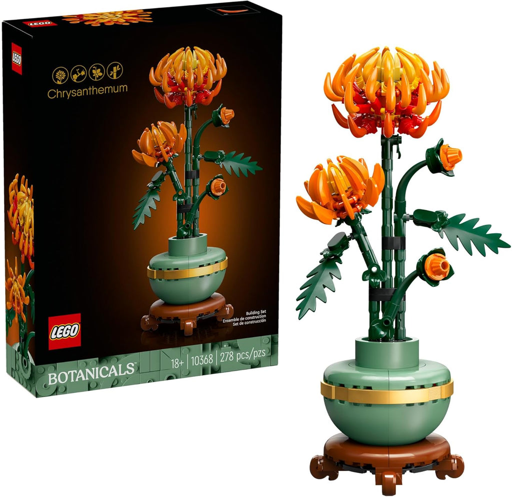 LEGO Botanicals - Juego de construcción de crisantemo para adultos...