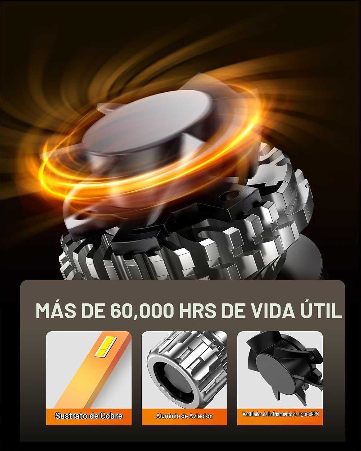 SEALIGHT - Combo de bombillas H8\/H9\/H11 9005\/HB3, antiniebla, ul...