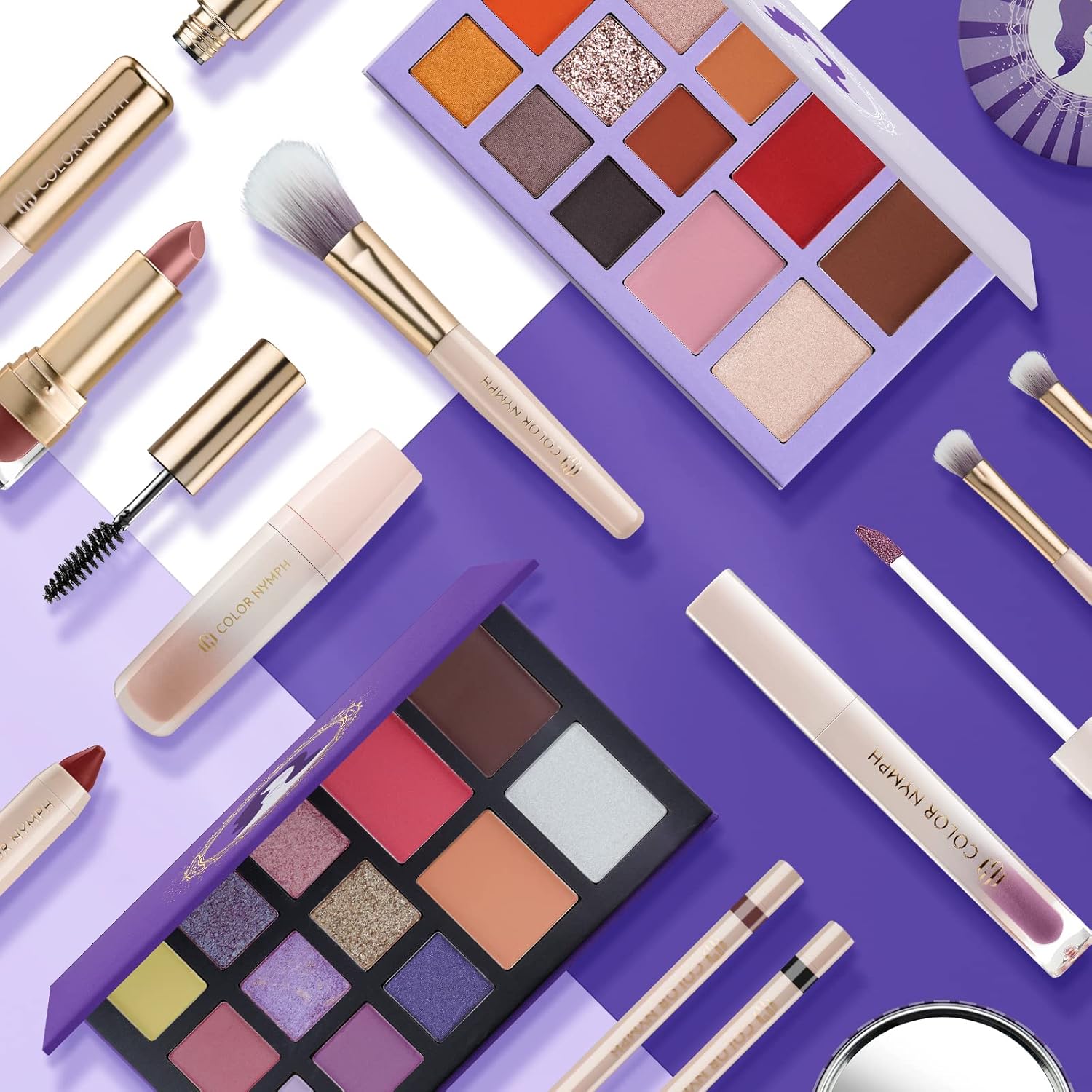 Set de maquillaje Color Nymph para adolescentes, kit completo con k...