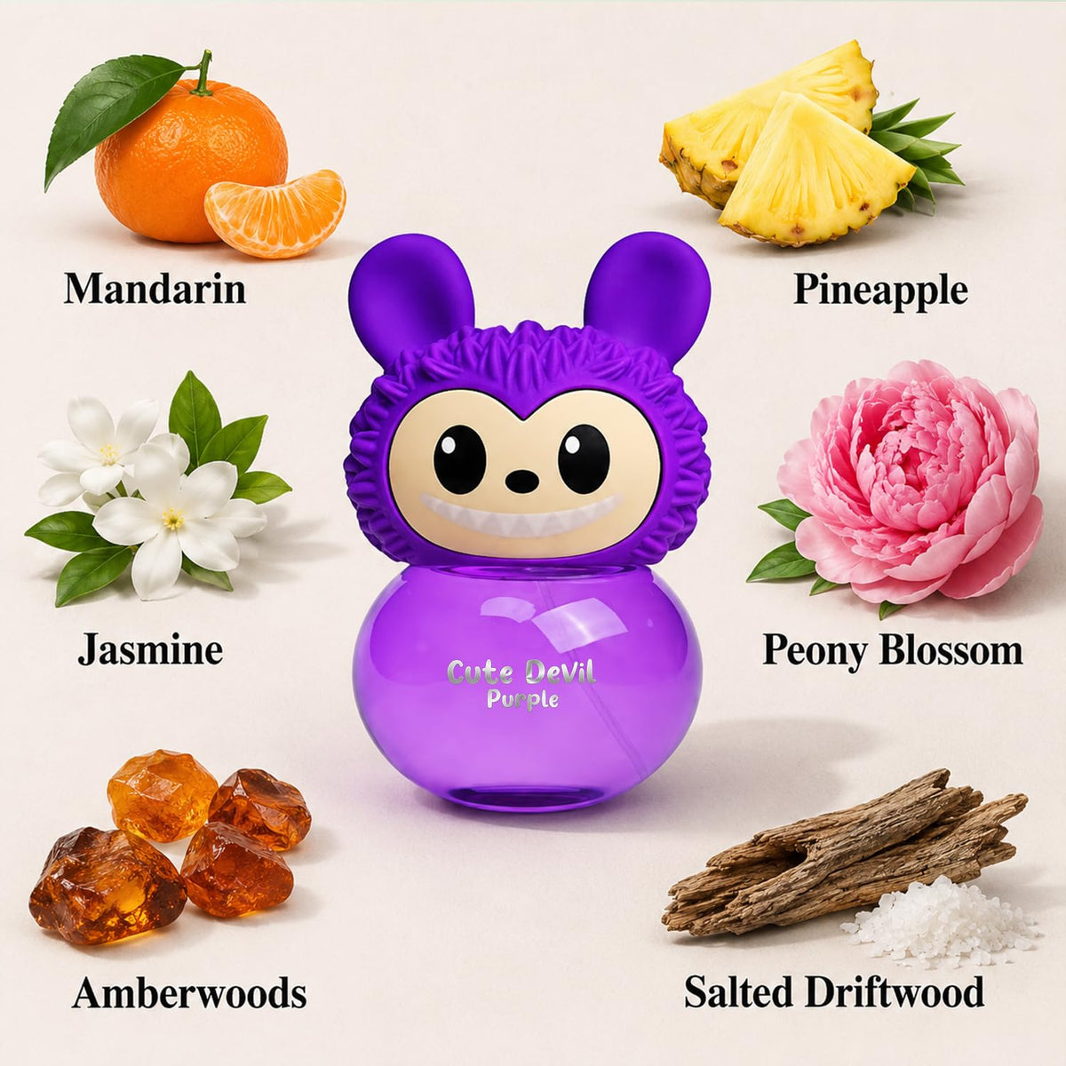 AHUJA Lindo Eau De Parfum Púrpura Diablo 3.4 fl oz \u2013 Perfume F...